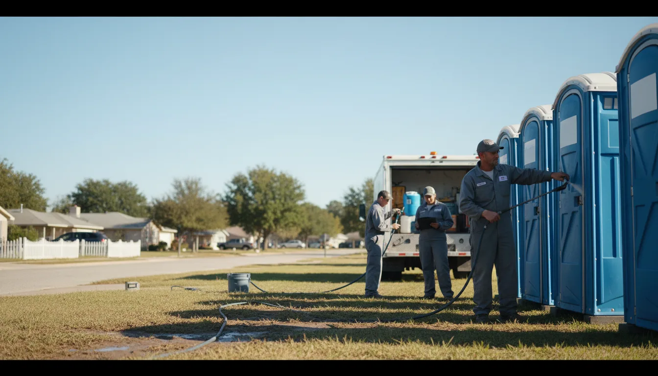 Long-Term Portable Toilet Rental in Wedgefield, SC near me
